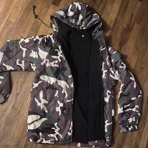 Camo winter jacket blazer